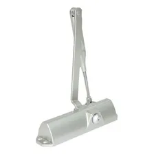 Mola Aerea Hidraulica Porta Dorma Ts68 Prata Foto mini  2