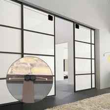 Mola Automática Fechador Porta Vidro Madeira Abre Fecha 1 Kg Foto mini 4