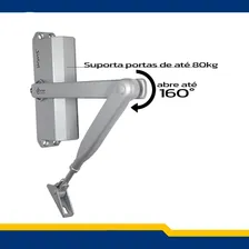 Mola Para Porta Mola Aérea Papaiz Ppz200 Prata Até 80 Kg Foto mini 2