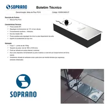 Mola Soprano De Piso Para Portas De Vidro Modelo P310 Foto mini 3