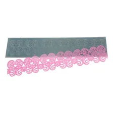 Molde De Silicone 184 - Tapete De Corações 1 - Renda Foto mini 1