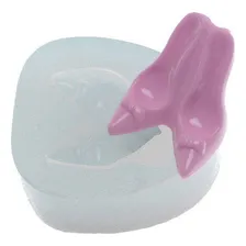 Molde De Silicone 427 - Par De Sapatinhos - Feminino Foto  mini 1