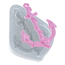 Molde De Silicone 513 - Âncora Grande - Fundo Do Mar Foto mini 1