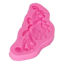 Molde De Silicone Arabesco Vintage Barroco F 440 Foto mini 1