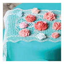 Molde De Silicone Folhas Folhinhas Confeitaria Biscuit Top Cor Branco Foto mini 4