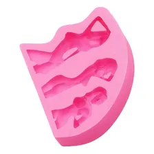 Molde De Silicone Mulher Er贸tico Para Confeitaria E Biscuit Foto mini 3