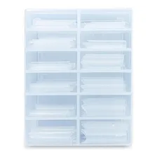 Molde F1 Curvatura C Unhas Gel Porcelana 120 Unidades Foto mini 1