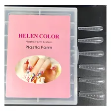 Molde F1 Mandorla Unhas De Gel Acrigel Polygel Bailarina 240 Foto mini 2