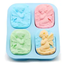 Molde Forma Silicone Anjinhos Pascoa Chocolate Sabão Biscuit Foto  mini 1