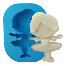 Molde Forma Silicone Sabonete - Bailarina Foto  mini 1