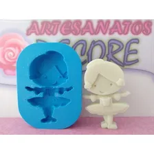 Molde Forma Silicone Sabonete - Bailarina Foto mini  2