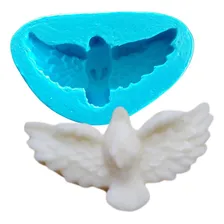 Molde Forma Silicone Sabonete Biscuit - Pomba Da Paz Foto mini  2