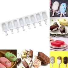 Molde Forma Silicone Sorvete Chocolate Paleta Sabonete Vela Foto mini 3