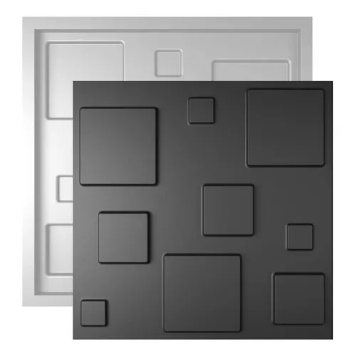 Molde Para Gesso - Faz Placa 3d - 50x50cm Modelo Seoul Foto 1