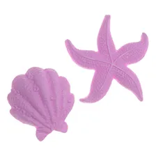 Molde Silicone 842 - Estrela Do Mar - Fundo Mar - Flexarte Foto mini 2