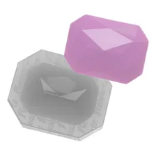Molde Silicone 853 Pedra Retângular Vênus - Jóias - Flexarte Foto mini 1