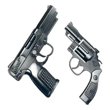 Molde Silicone 854 Pistola + Rev贸lver - Armas - Flexarte Foto mini 2