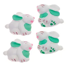 Molde Silicone 929 - Quatro Coelhos De Páscoa - Flexarte Foto mini  2