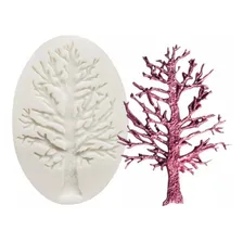 Molde Silicone Confeitaria Arvore Pinheiro Natal Biscuit Foto mini 2