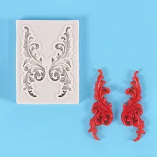 Molde Silicone Enfeite Cacho Uva Parreira Fondant Biscuit Foto mini  3