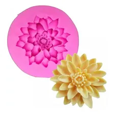 Molde Silicone Flor Lotus 3d Dalia Florzinha Crisantemo Foto mini 1