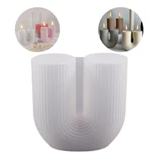 Molde Silicone Forma Em U Sabonete Vela Resina Gesso Cimento Foto mini 1