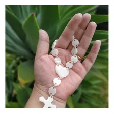 Molde Silicone Resina Terço Religioso Entremeio CrucifĂxo FĂ© Foto mini 2
