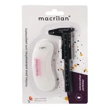 Molde Sobrancelhas Perfeitas Com PaquĆmetro Macrilan Ac-06 Foto mini 2