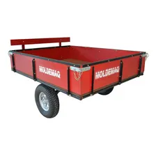 Moldemaq Carreta Reboque Basculante Para Quadriciclo - Moldemaq Cor Vermelho Foto mini 1