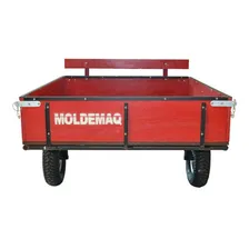 Moldemaq Carreta Reboque Basculante Para Quadriciclo - Moldemaq Cor Vermelho Foto mini 3