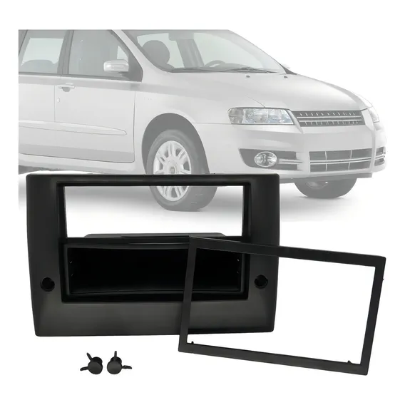 Moldura 1/2 Din Fiat Stilo 2003 A 2010 Foto 1