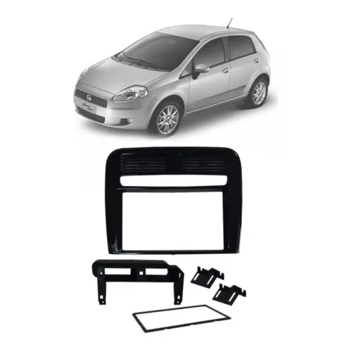 Moldura 1/2 Din Fiat Punto Foto 1