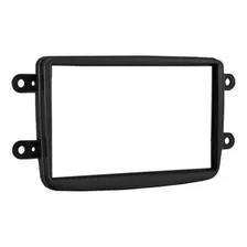 Moldura 2 Din Dvd Duster 11/17 Sandero Logan 12/17 Preto Foto mini 1