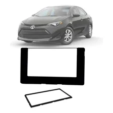 Moldura 2 Din Fiamon Toyota Corolla 2017-2019 Black Piano Foto mini 1