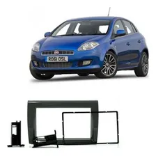 Moldura 2 Din Fiat Bravo 2007 Em Diante Preto Epx 041 Foto  mini 1