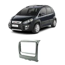 Moldura 2 Din Fiat Idea 2015 Em Diante Cinza Fosco Jp/ch Foto mini 1