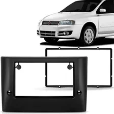 Moldura 2 Din Fiat Stilo 2010 Preta Md Foto mini 1