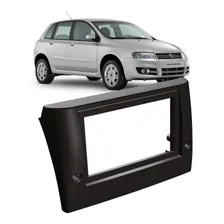 Moldura 2 Din Fiat Stilo Preta Foto mini 1