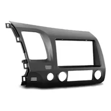 Moldura 2 Din Honda New Civic 07-11 Grafite Foto mini 3