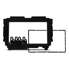 Moldura 2 Din Hrv 2015 2016 2017 Dvd Multimídia Black Piano Foto mini  3