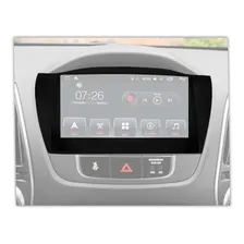 Moldura 2 Din Hyundai Ix35 2010 A 2018 Preto Dvd Mp5 Foto mini 2