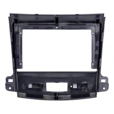 Moldura 2 Din Mitsubishi Outlander 9 2008 Até 2012 - Preto Foto mini 3