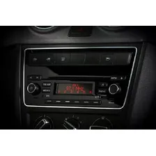 Moldura 2 Din Multimidia Dvd Gol Saveiro Voyage G6 Cinza Foto mini 4