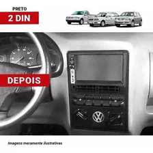 Moldura 2 Din Padrão Japonês Chinês Mp5 Gol G2 Foto mini 2