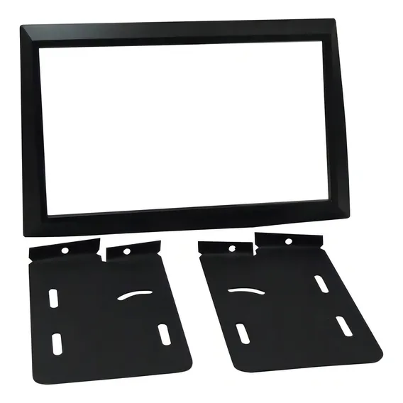 Moldura 2 Din Para Renault Megane Grand Tour Multimidia Dvd Foto 1