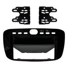 Moldura 2 Din Preta Fiat Punto 2013 A 2017 Linea 2015 A 2016 Foto mini 2