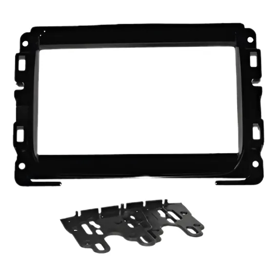Moldura 2 Din Toro/mobi/uno 16/19 Preto Fosco Fiamon 3301 Foto 1