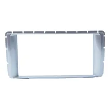 Moldura 2 Din Toyota Hilux Srv E Sw4 2012 A 2016 Prata Foto mini 4