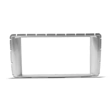 Moldura 2 Din Toyota Hilux Srv E Sw4 2012 A 2016 Prata Foto mini 3