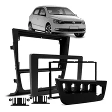 Moldura 2 Din Voyage G6 2013 2014 2015 2016 Preto Fosco Foto mini 2